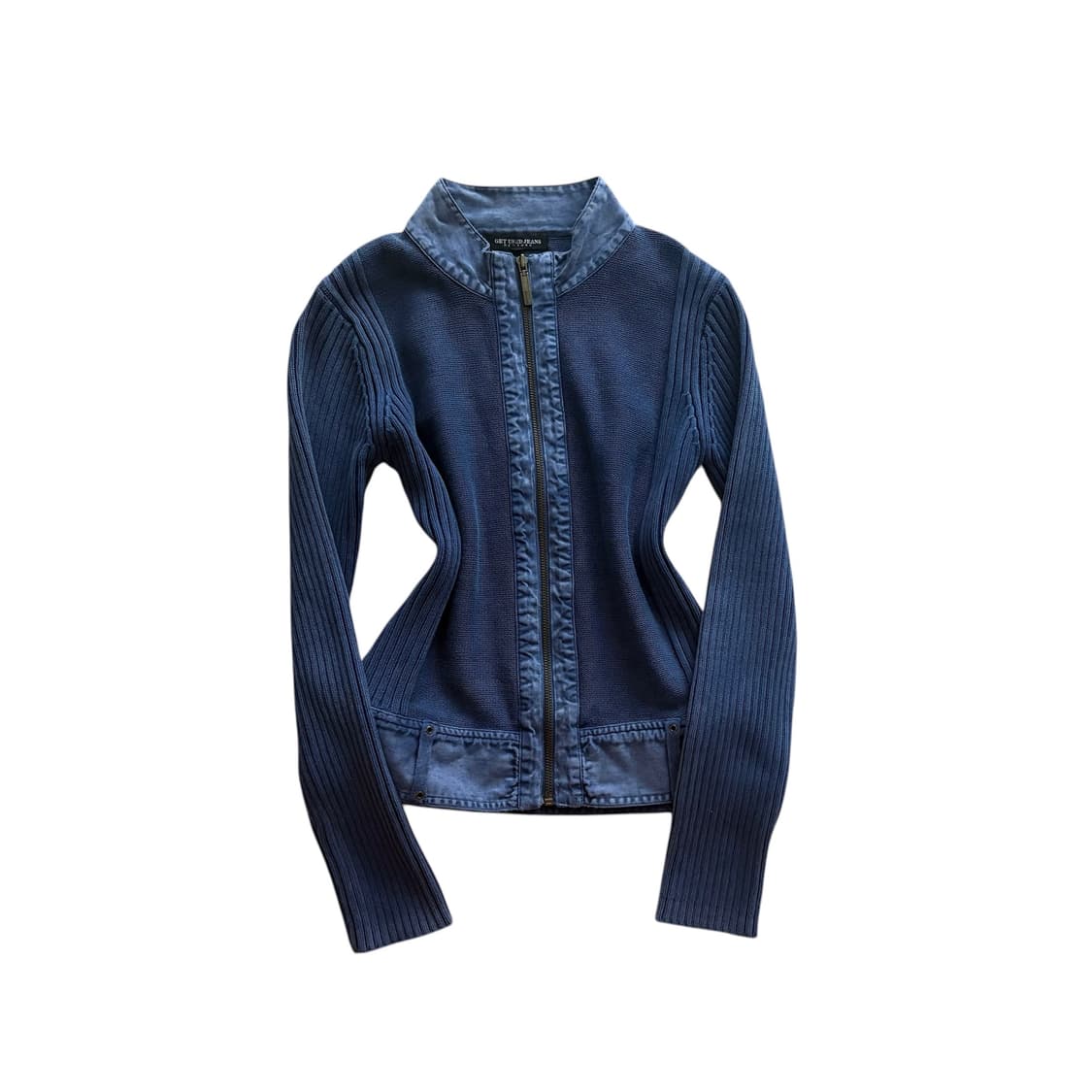 GET USED y2k 니트 집업 상품이미지1