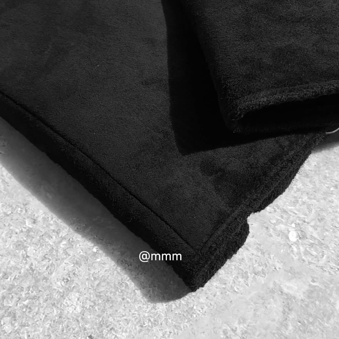 [Unisex] 스웨이드 가죽 장갑 블랙 상품이미지4