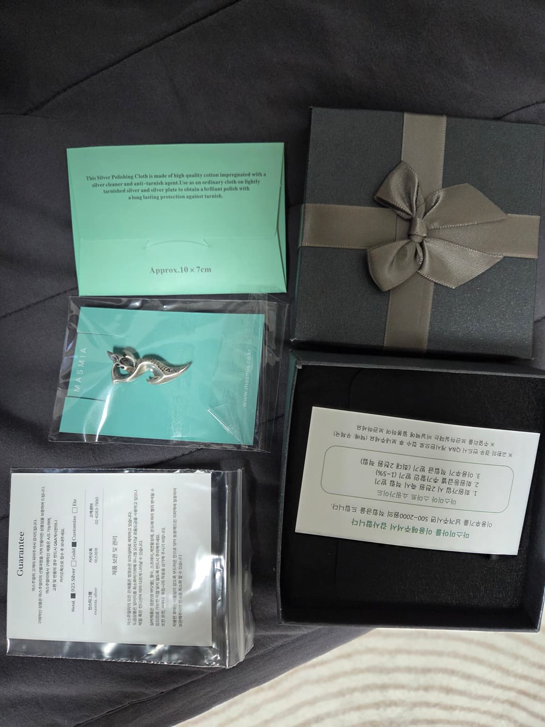 마스미아 데빌 925 실버 팬던트 상품이미지2