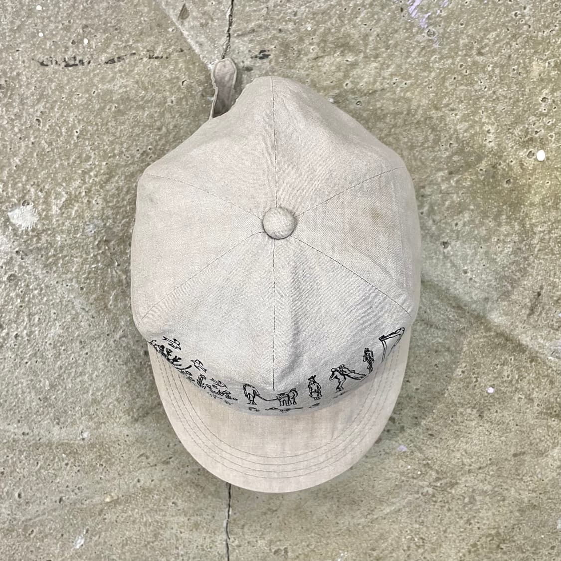 마인드라이팅슬로건 린넨 캡 상품이미지2