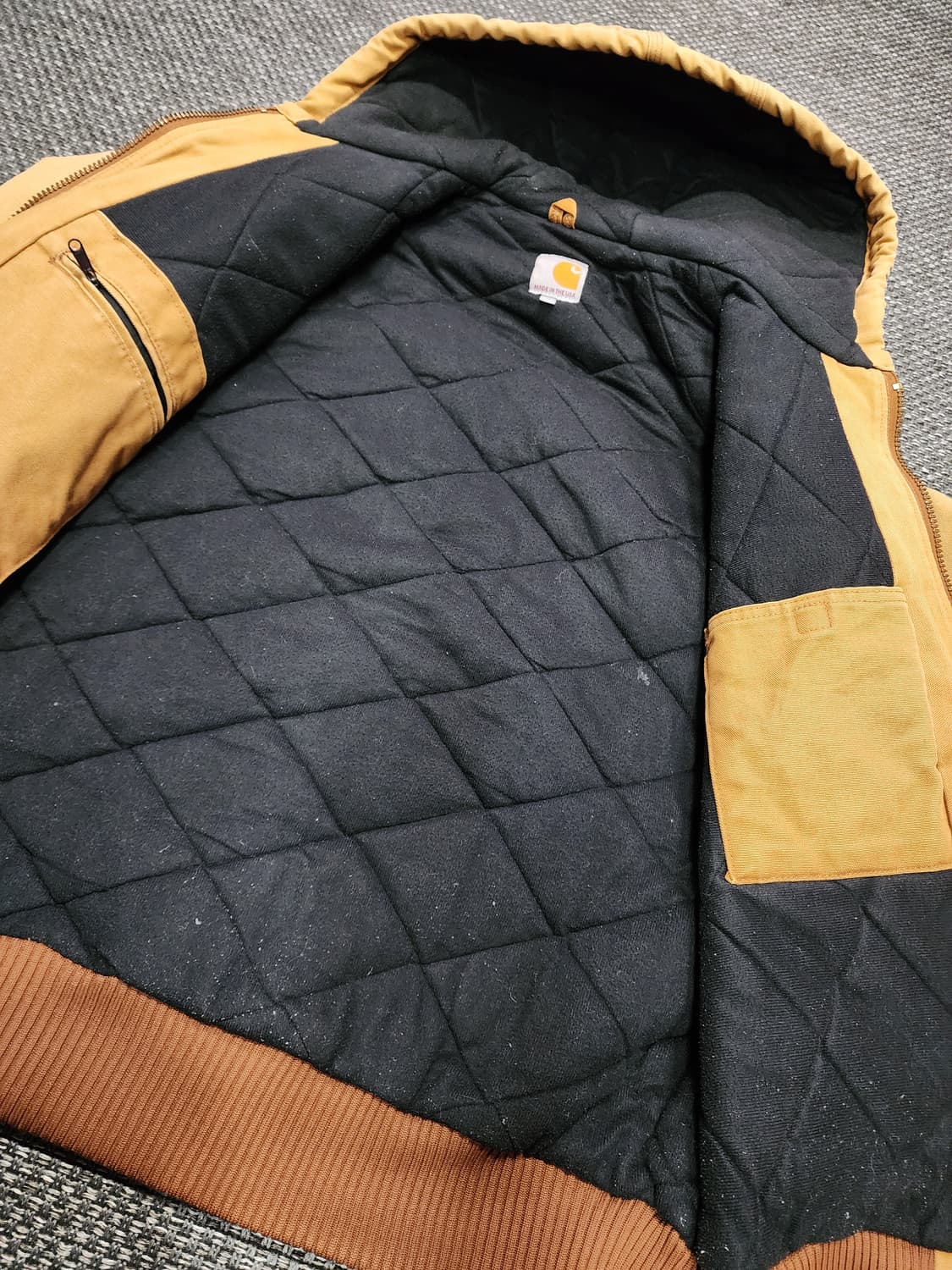 칼하트 후드 워크 액티브 자켓  M사이즈  상품이미지8