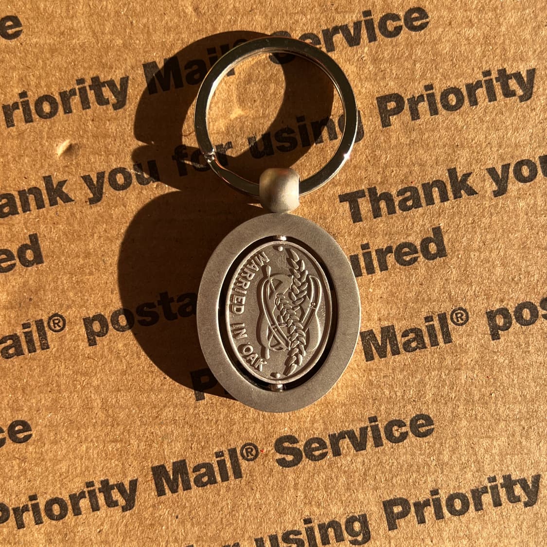 90s vtg Dewar’s Metal Keyring 상품이미지1