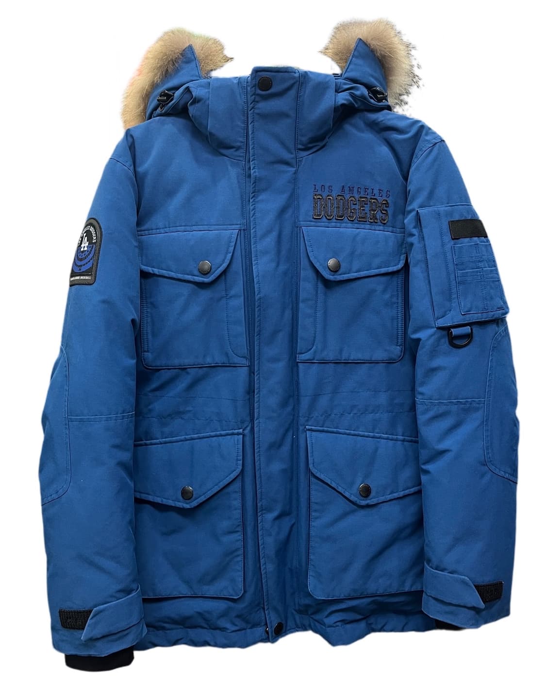 MLB 블루 구스다운 패딩 상품이미지1