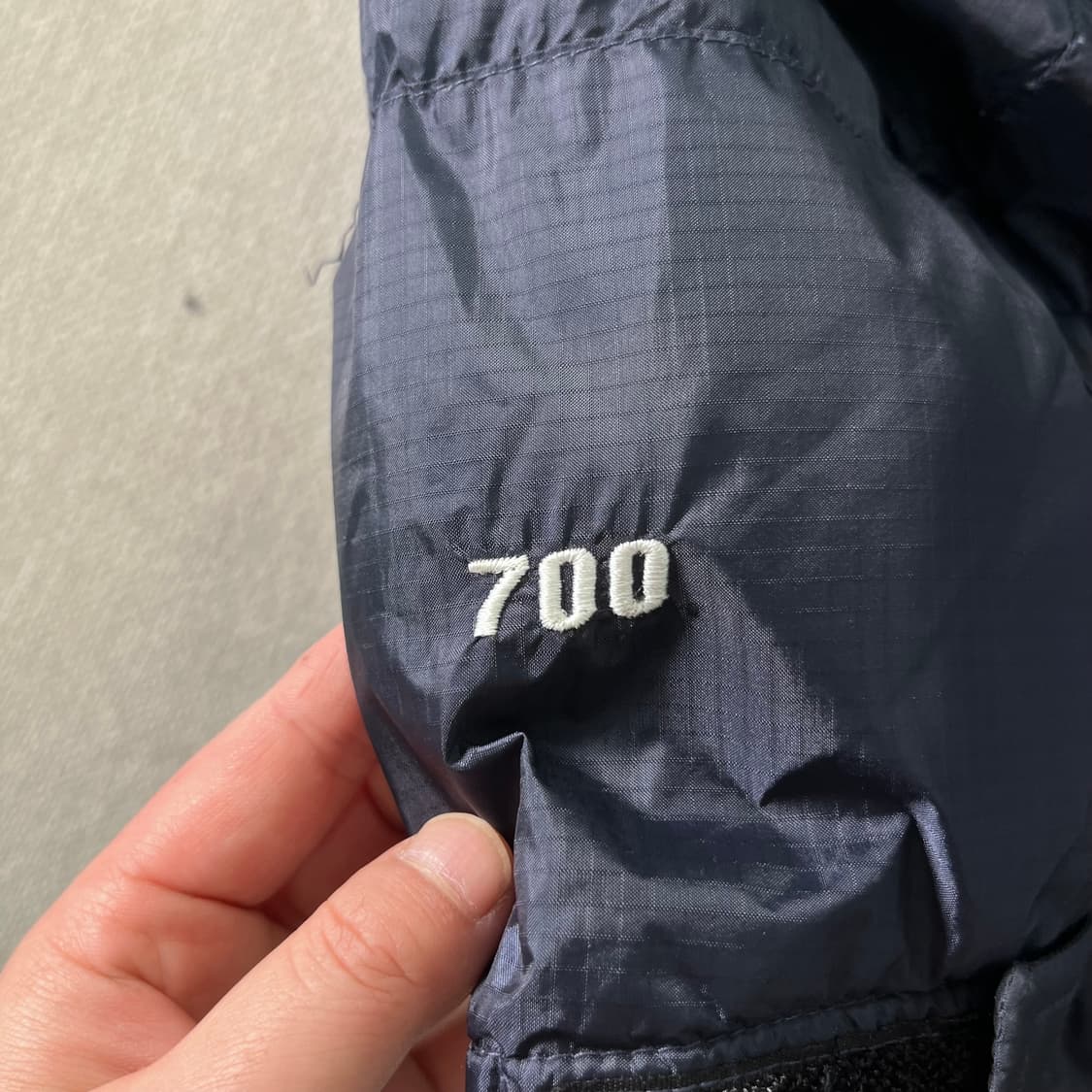 100 노스페이스 드롭 700 윈드스토퍼 패딩  상품이미지5