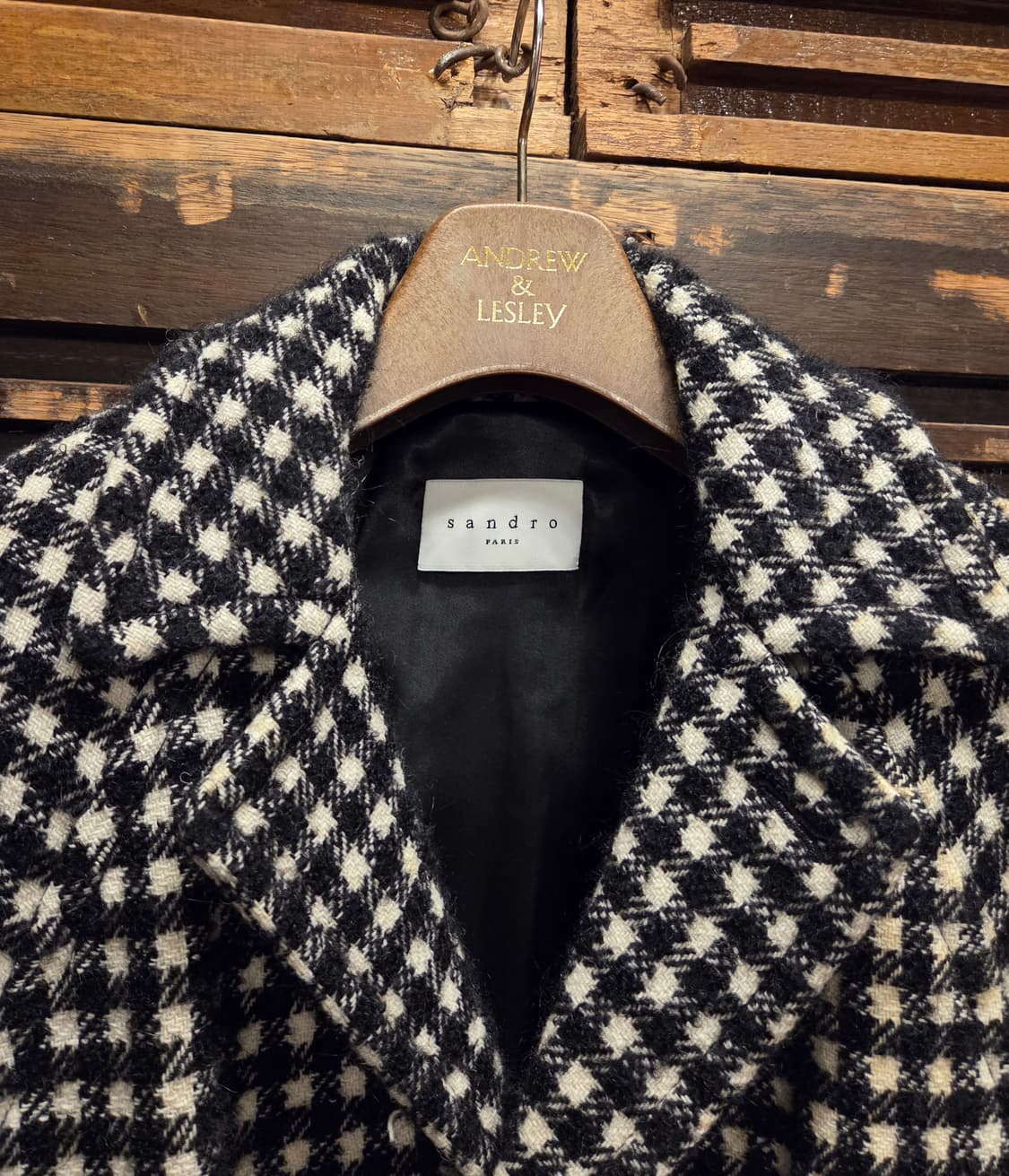 산드로 트위드코트 상품이미지7
