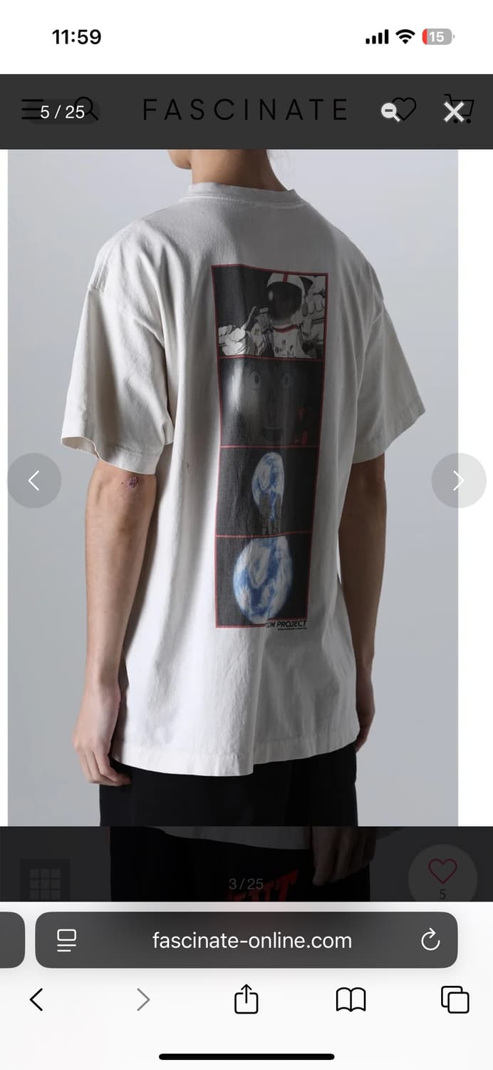 24ss saint michael x freedom 반팔티 상품이미지5