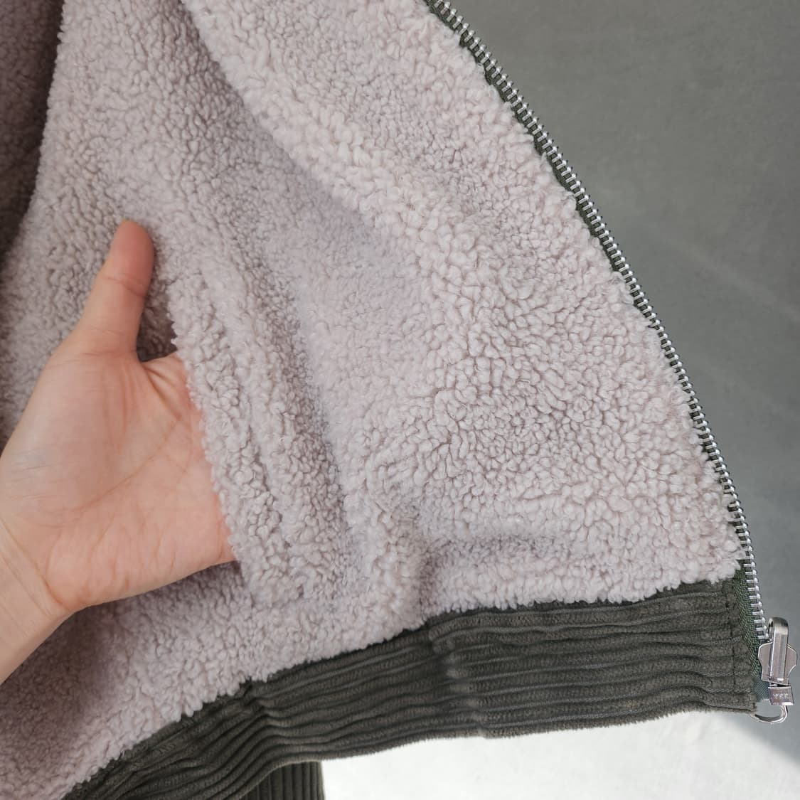 [아디다스] 코듀로이 플리스 리버시블 자켓 상품이미지5