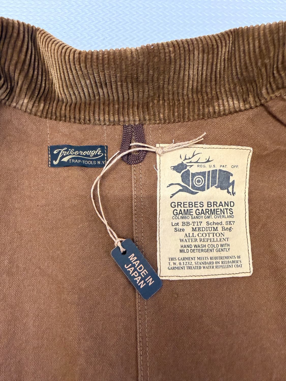 콜림보 헌팅자켓 BROAD-LAND BELTED GAME JACKET 상품이미지6