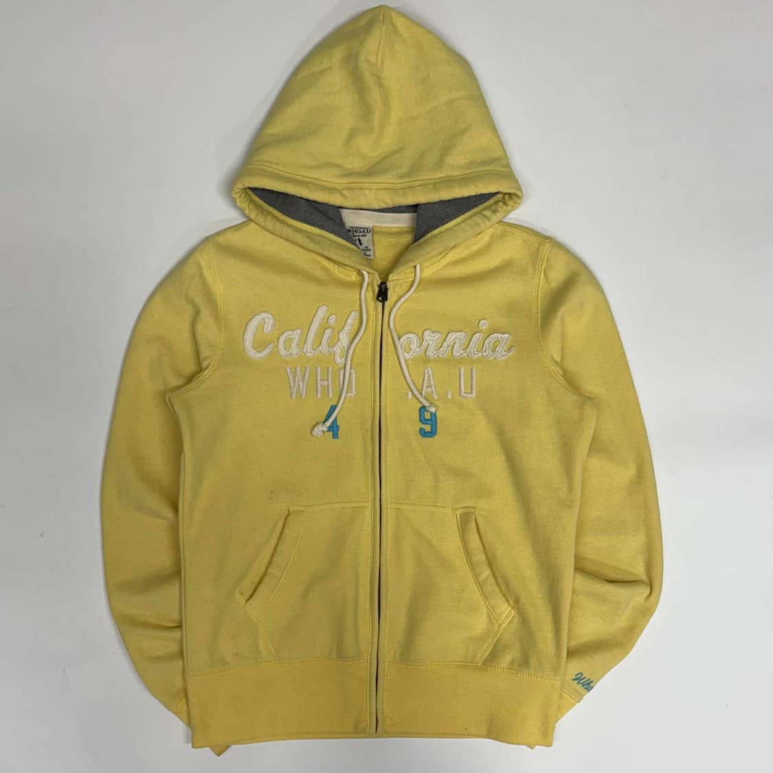 후아유 y2k 러블리힙 걸즈 스웻 후드집업 희귀져지(L) 상품이미지2