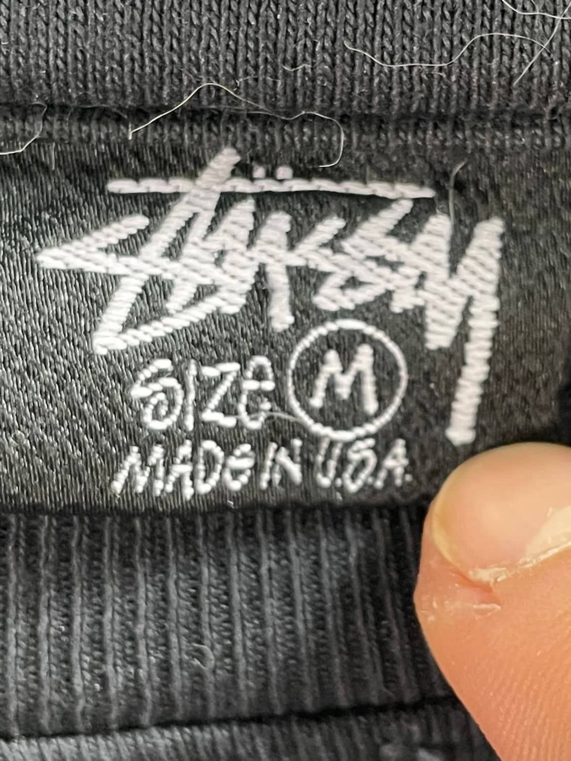 스투시 X 아워레가시 스컬 빅로고 롱슬리브 긴팔티 (on.105) 상품이미지6