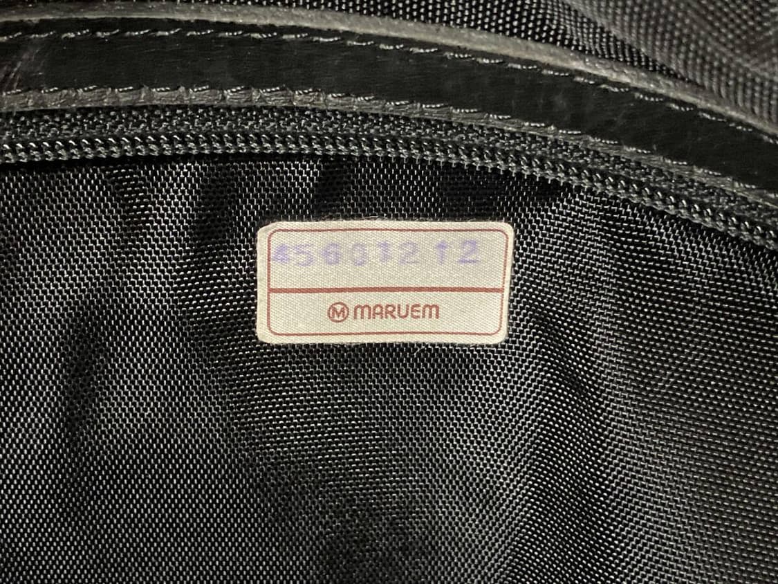 이세이미야케 아카이브 레더캔버스 보스톤백 상품이미지7