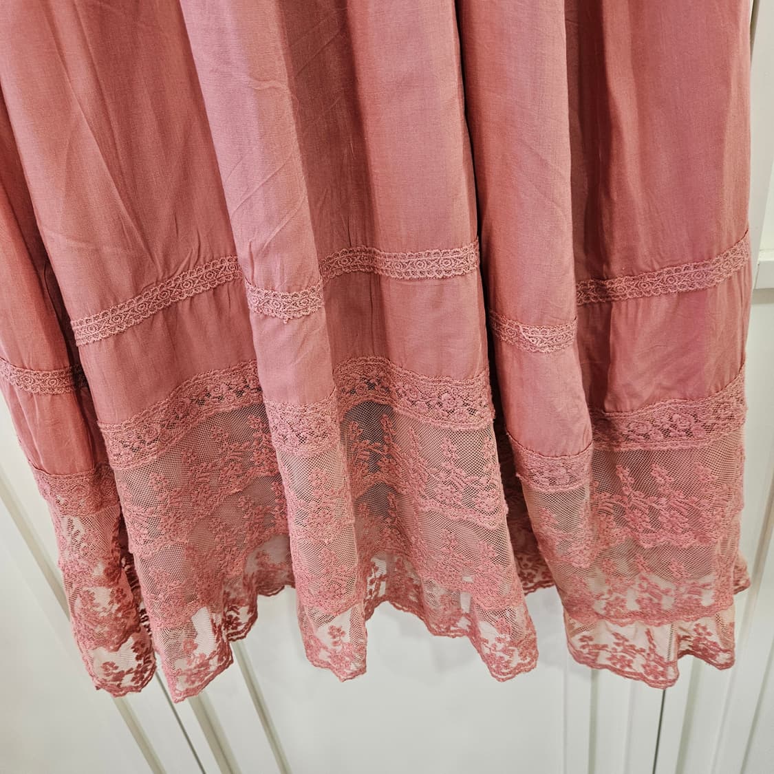 레이스 롱 원피스 상품이미지5