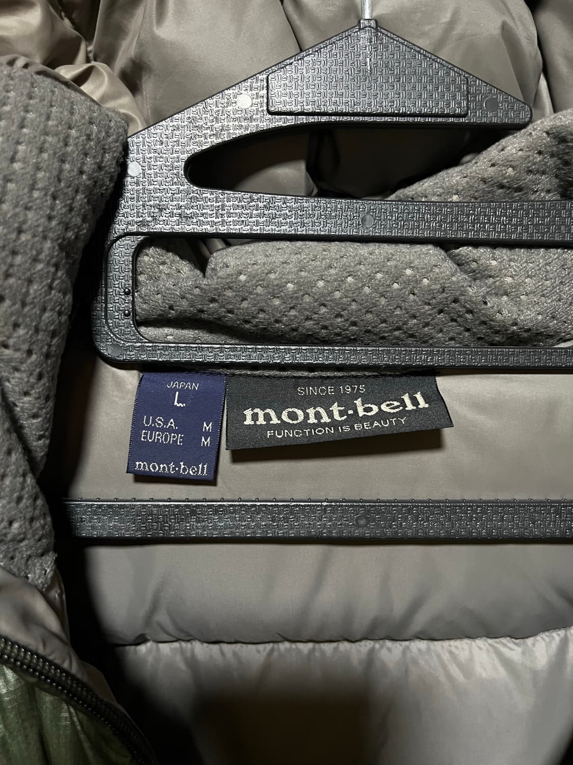 몽벨 mont bell 알파인 구형 다운 경량 패딩 파카 자켓 올드 몽벨 상품이미지5