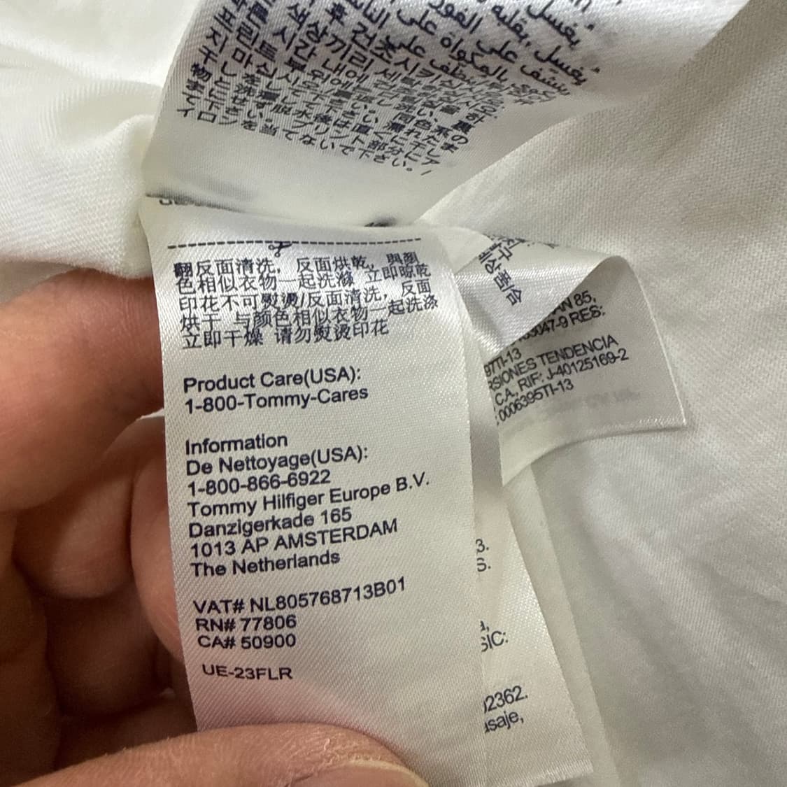XXL 타미힐피거 슬림핏 반팔 티셔츠 0413T 상품이미지4