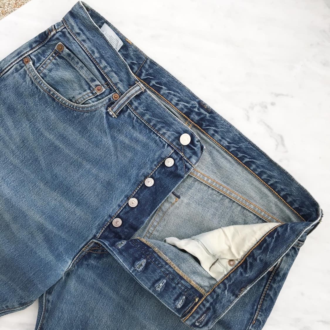 501 중청바지 긴바지 데님 / 허리 36 사이즈 상품이미지5