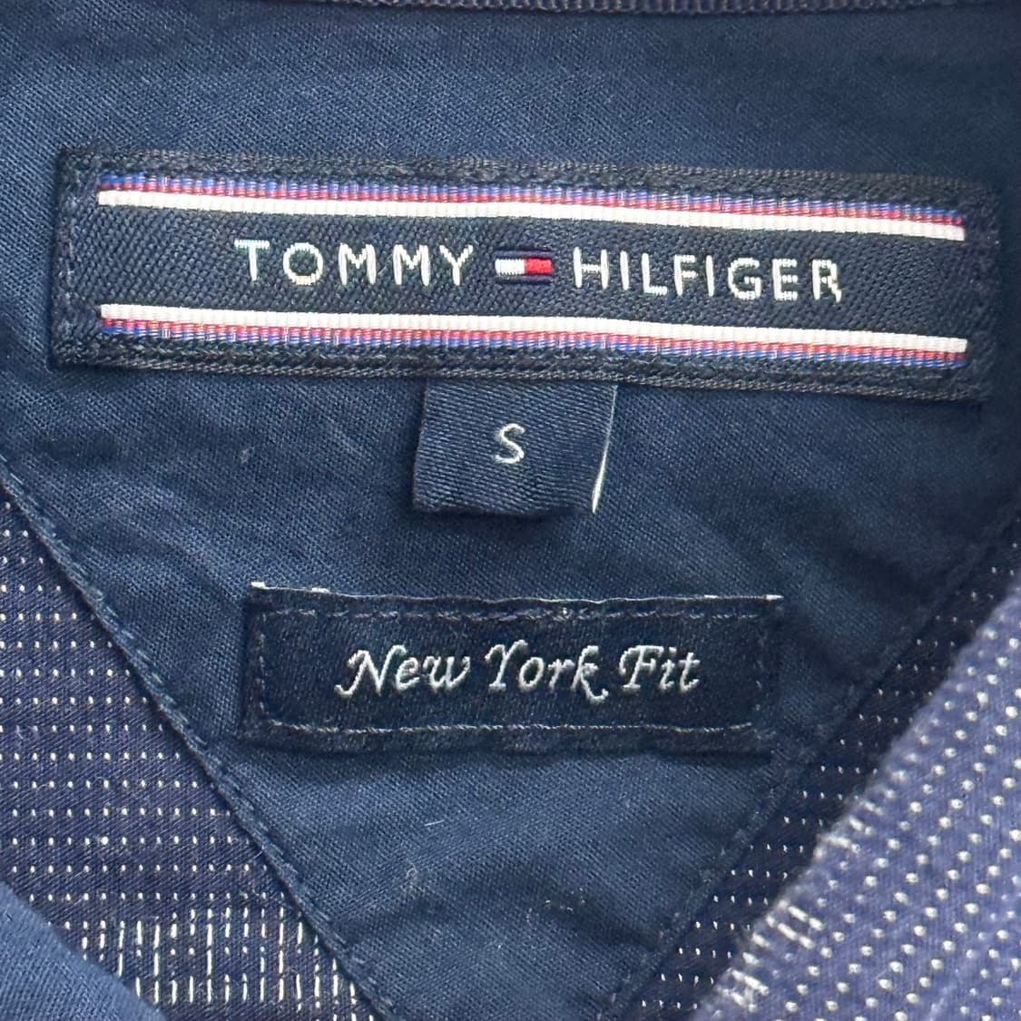 타미힐피거 네이비 페이즐리 new york fit 셔츠s 상품이미지2