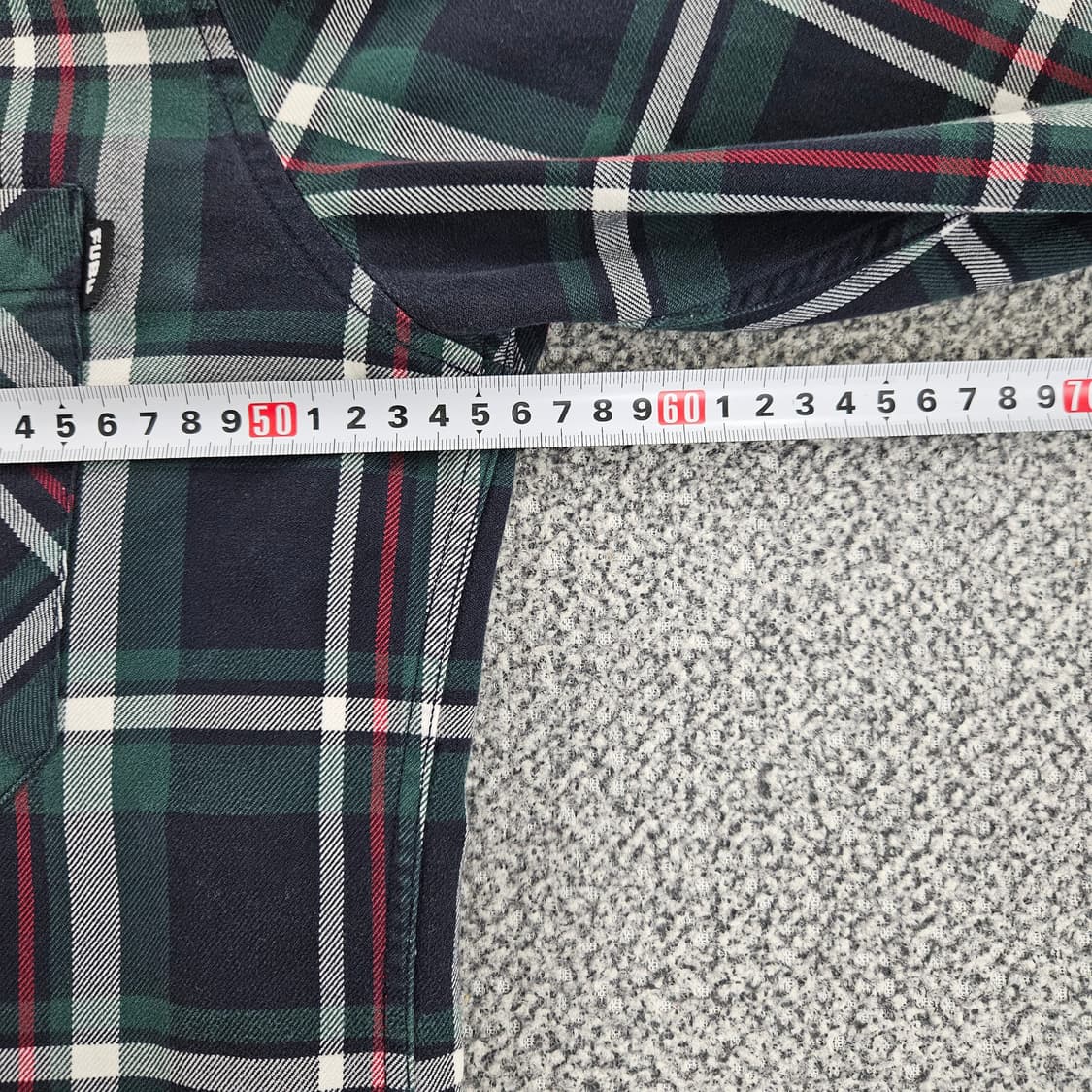 [L] 후부 FUBU 올드스쿨 그린 체크 셔츠 남방 1103JM2 상품이미지7