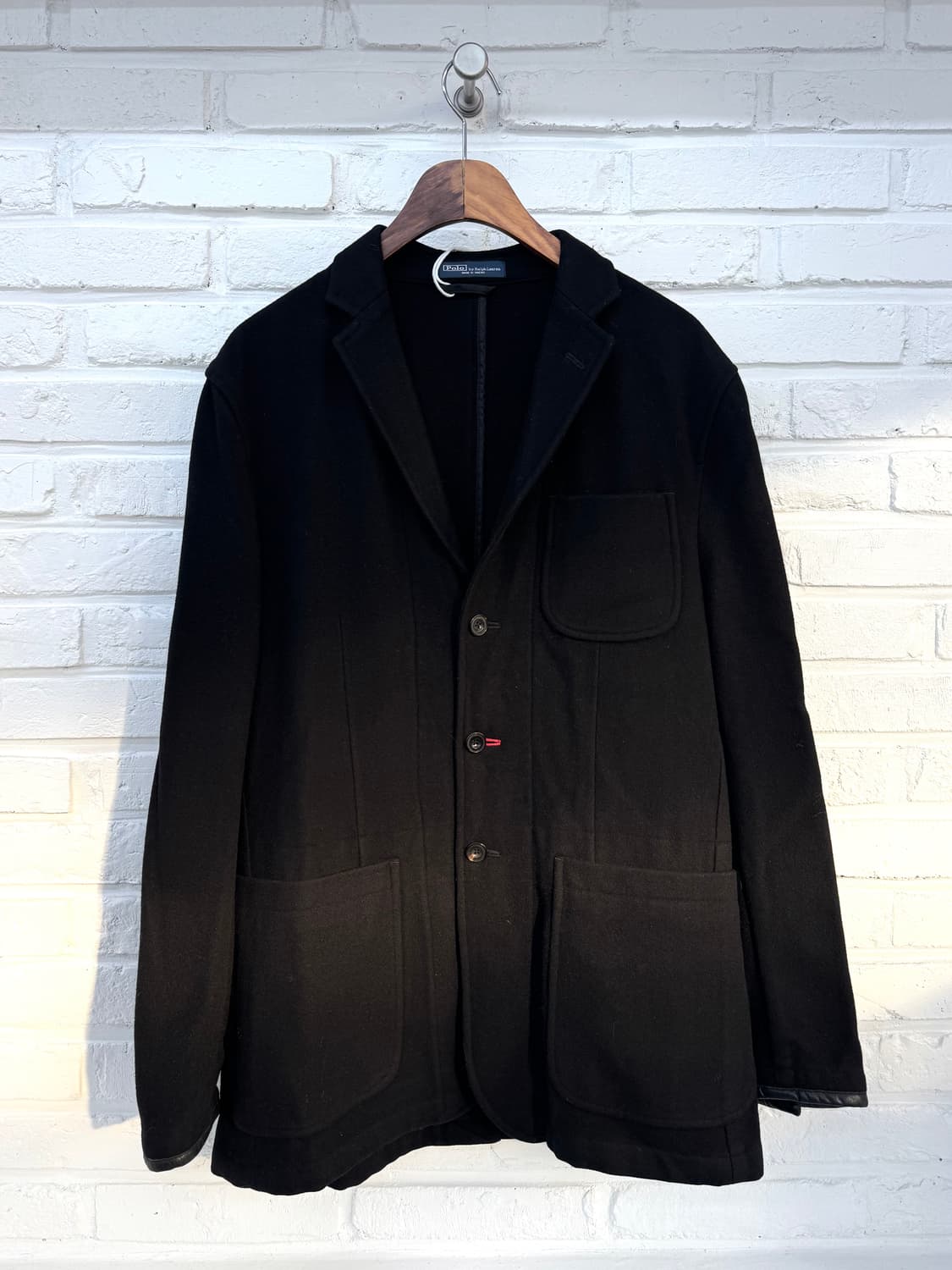 폴로 블랙 모 자켓  상품이미지3