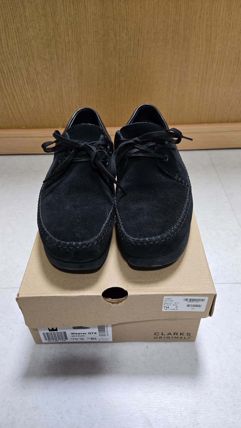 클락스 위버 gtx 고어텍스 블랙 265 상품이미지1