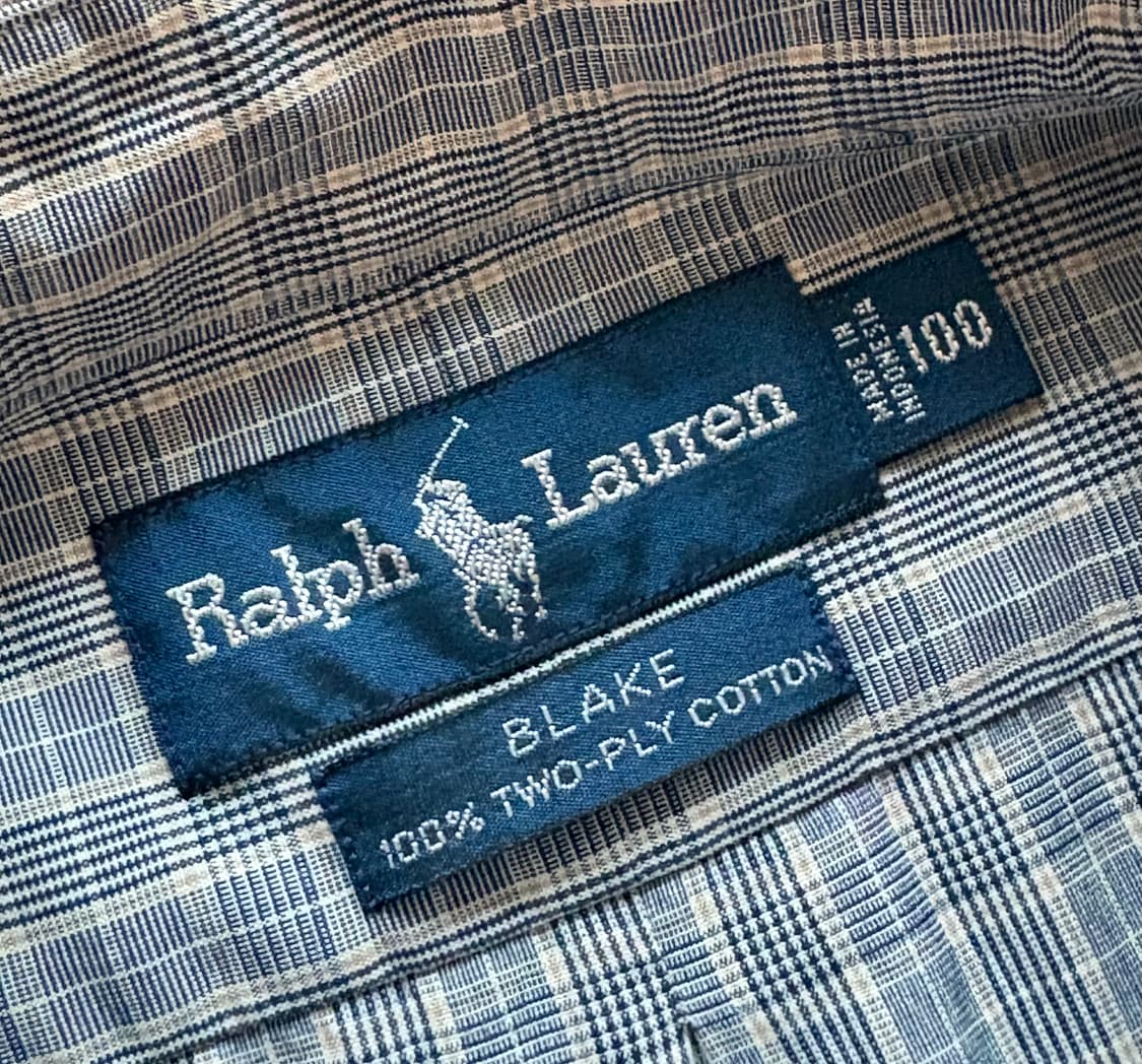 Polo 폴로랄프로렌 90‘s 체크 셔츠 상품이미지4