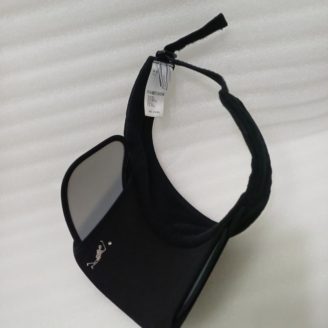 정품 마크앤로나 골프 썬캡 사이드 햇빛가리개 블랙 모자 사랑봉봉 상품이미지3