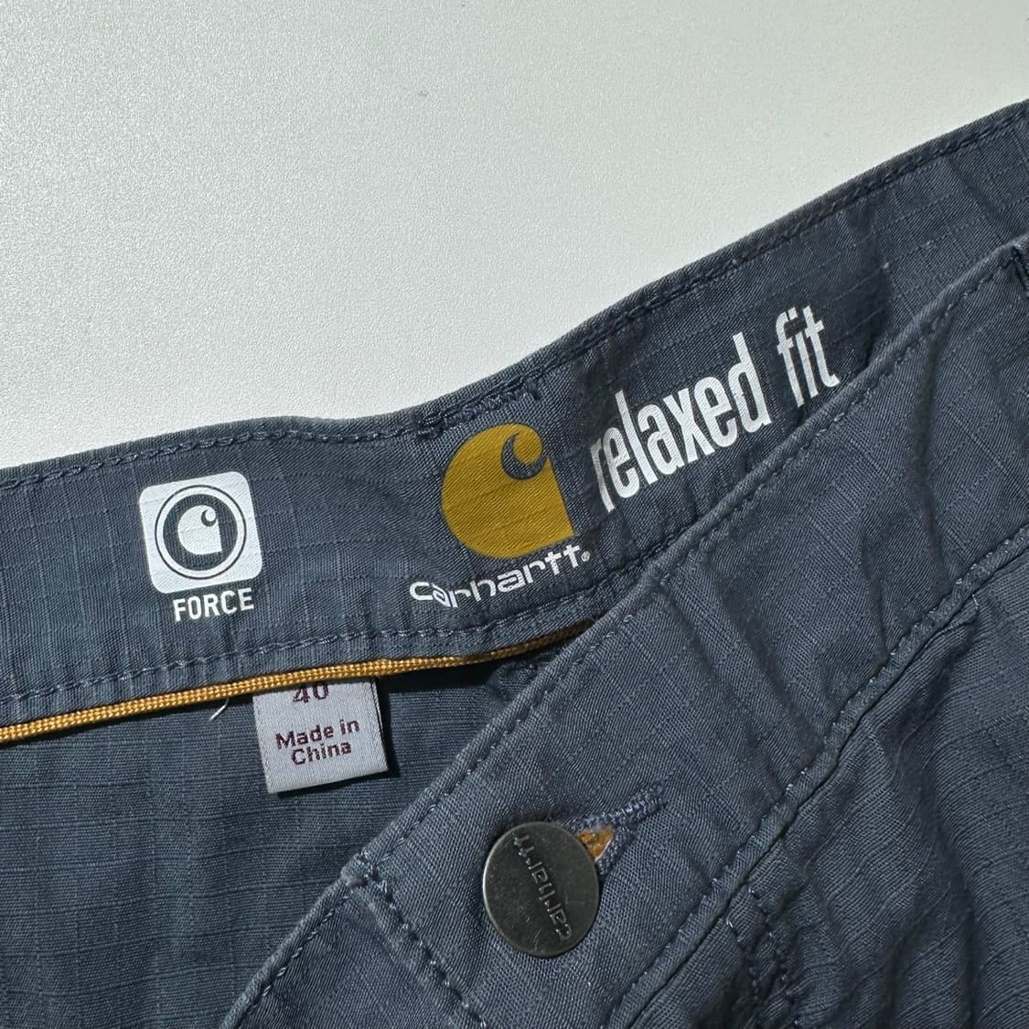 칼하트 릴렉스드핏 립스탑 하프팬츠 반바지 상품이미지4