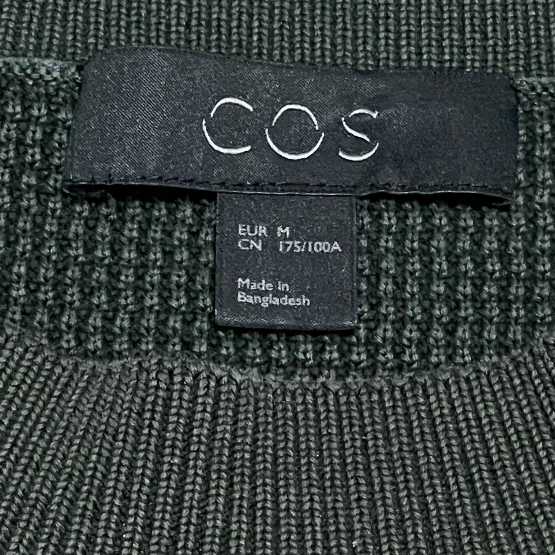 [M] COS 와플 니트 스웨터 카키 상품이미지2
