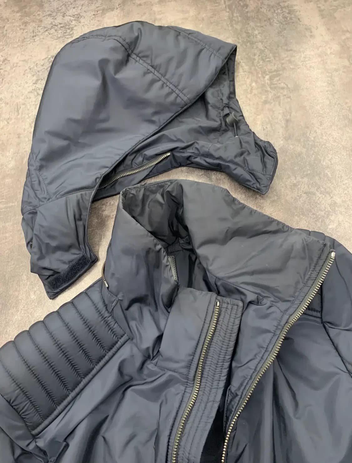 프라다 디테쳐블 패딩재킷(충전재/나일론)46 사이즈 상품이미지7