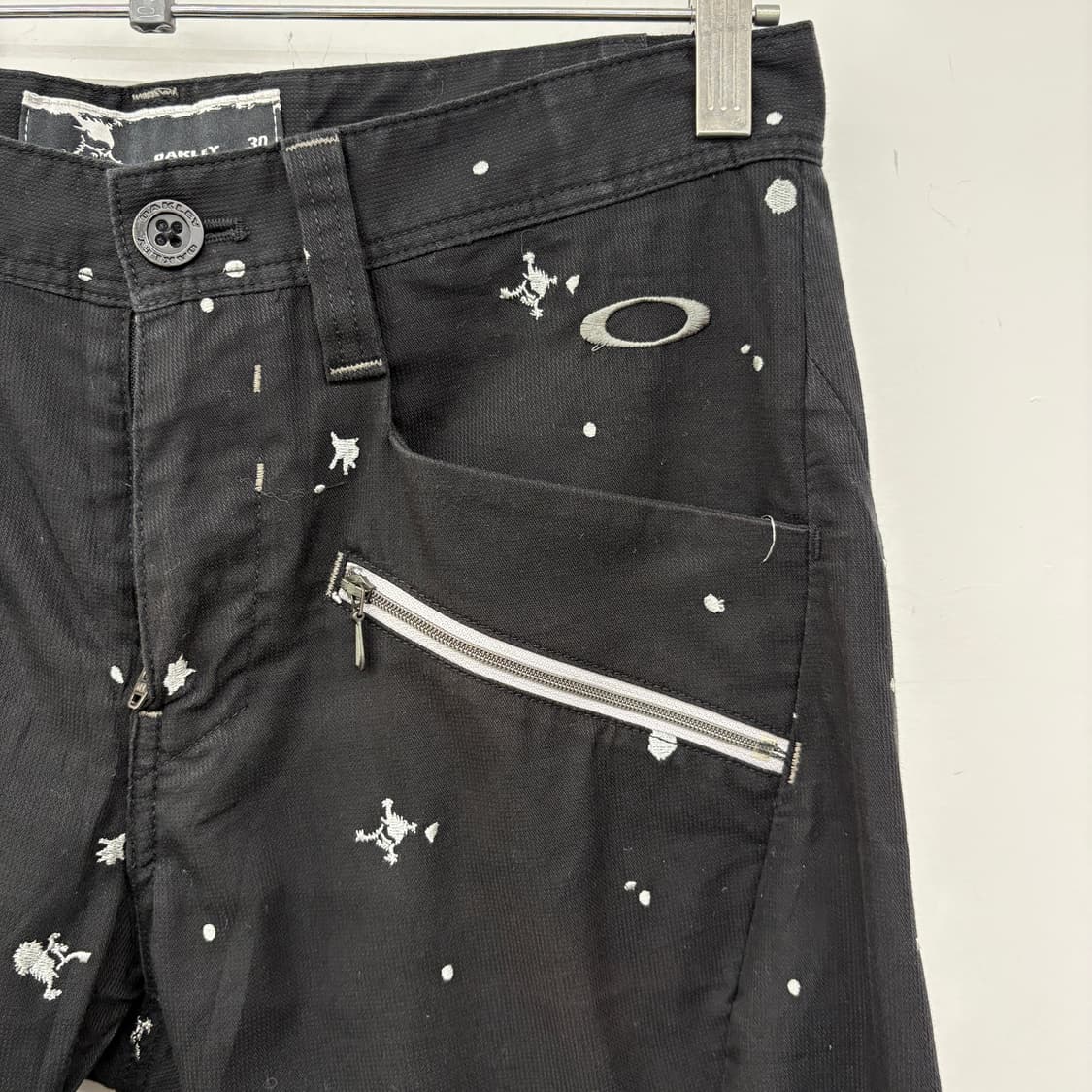 오클리 블랙 패턴 바지 허리30in 상품이미지2