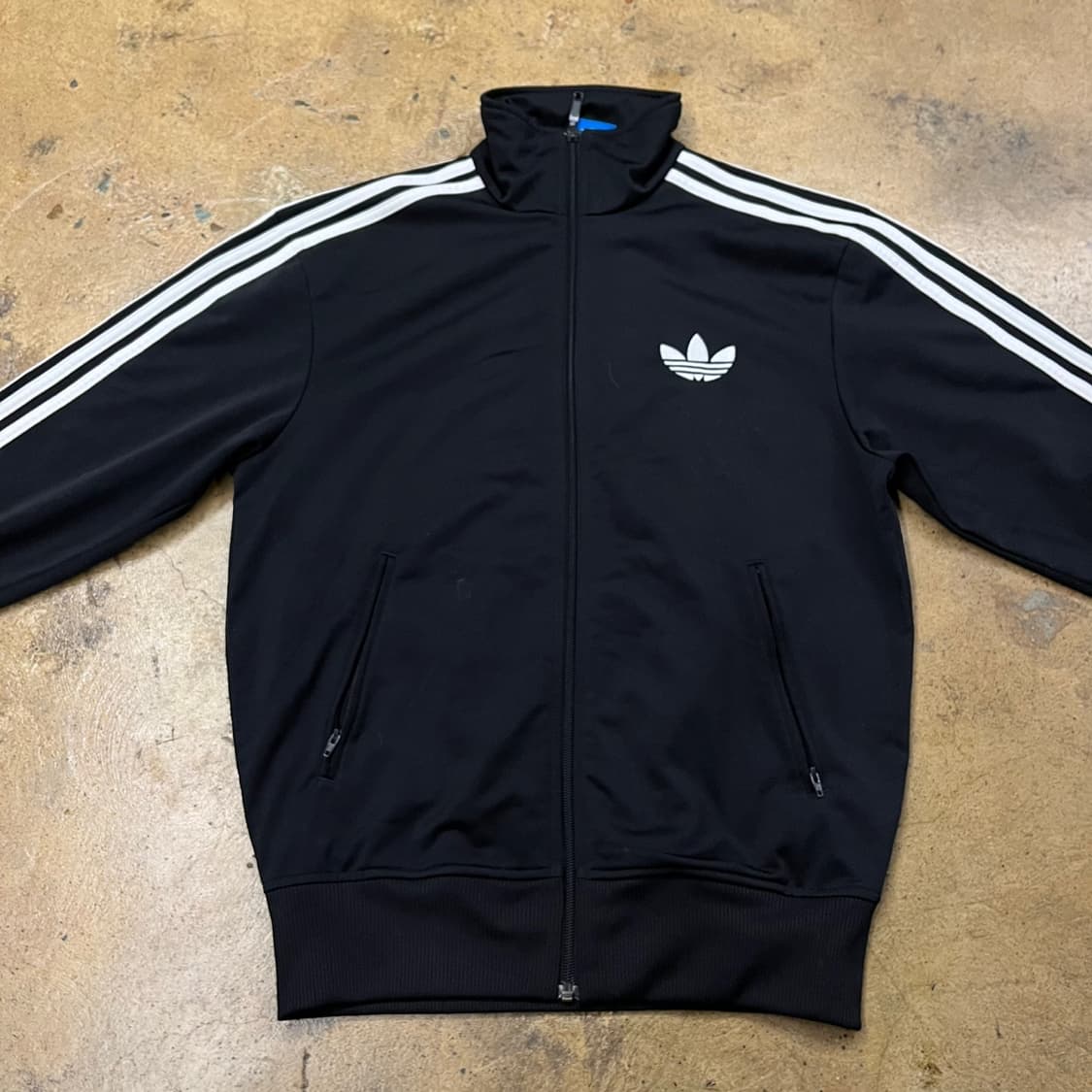 [정품/90] 아디다스 블랙 삼선 트랙탑 져지 b14 상품이미지3