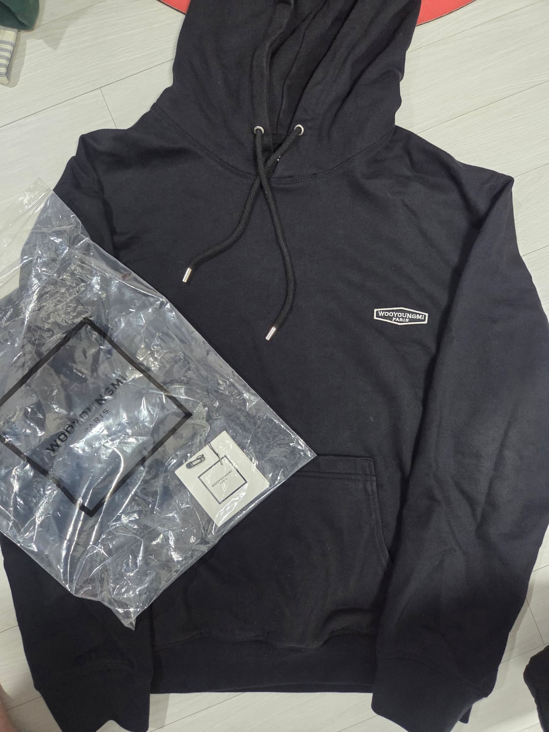 우영미 후드 블랙 상품이미지1