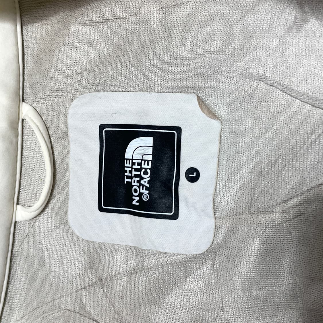 노스페이스 아이보리 바람막이 자켓 여성L 상품이미지5