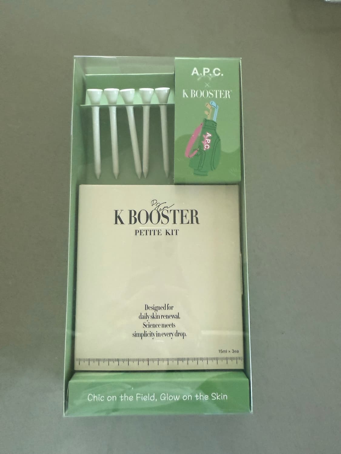 A.P.C. GOLF x K BOOSTER 콜라보 키트 상품이미지1