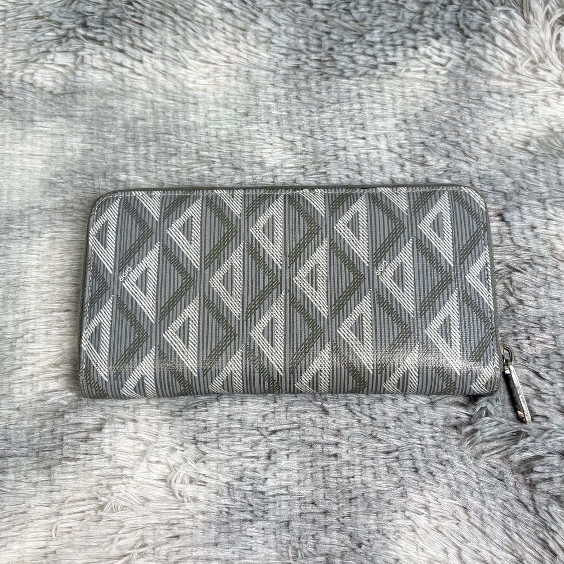 디올 오블리크 다이아몬드 지퍼 장지갑 상품이미지2