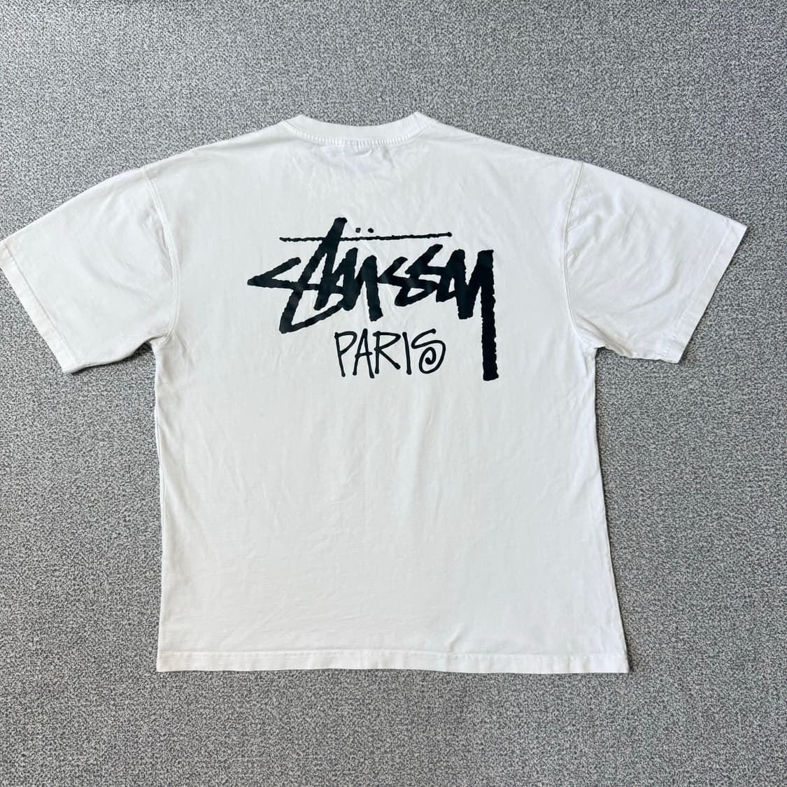 [정가 12만원] Stussy 스투시 파리 반팔 XL 상품이미지1