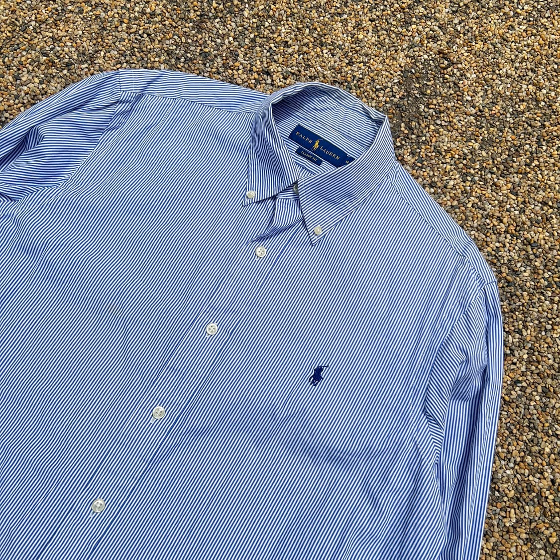 폴로 (POLO RalphLauren)스트라이프 포니 로고 셔츠 상품이미지2