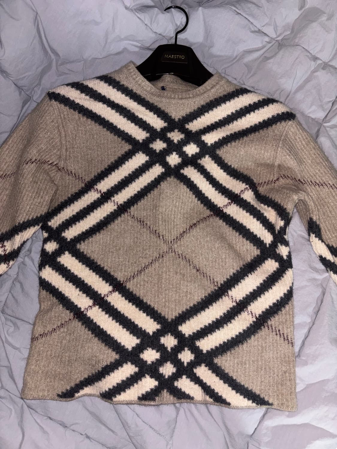 버버리 정품 2000s 니트  상품이미지2