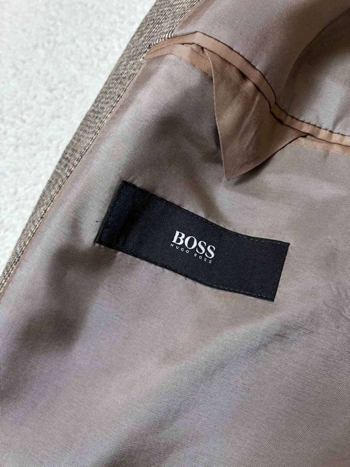 휴고보스 엘보 패치 캐시미어 울 블레이저 자켓 PN6932 상품이미지8