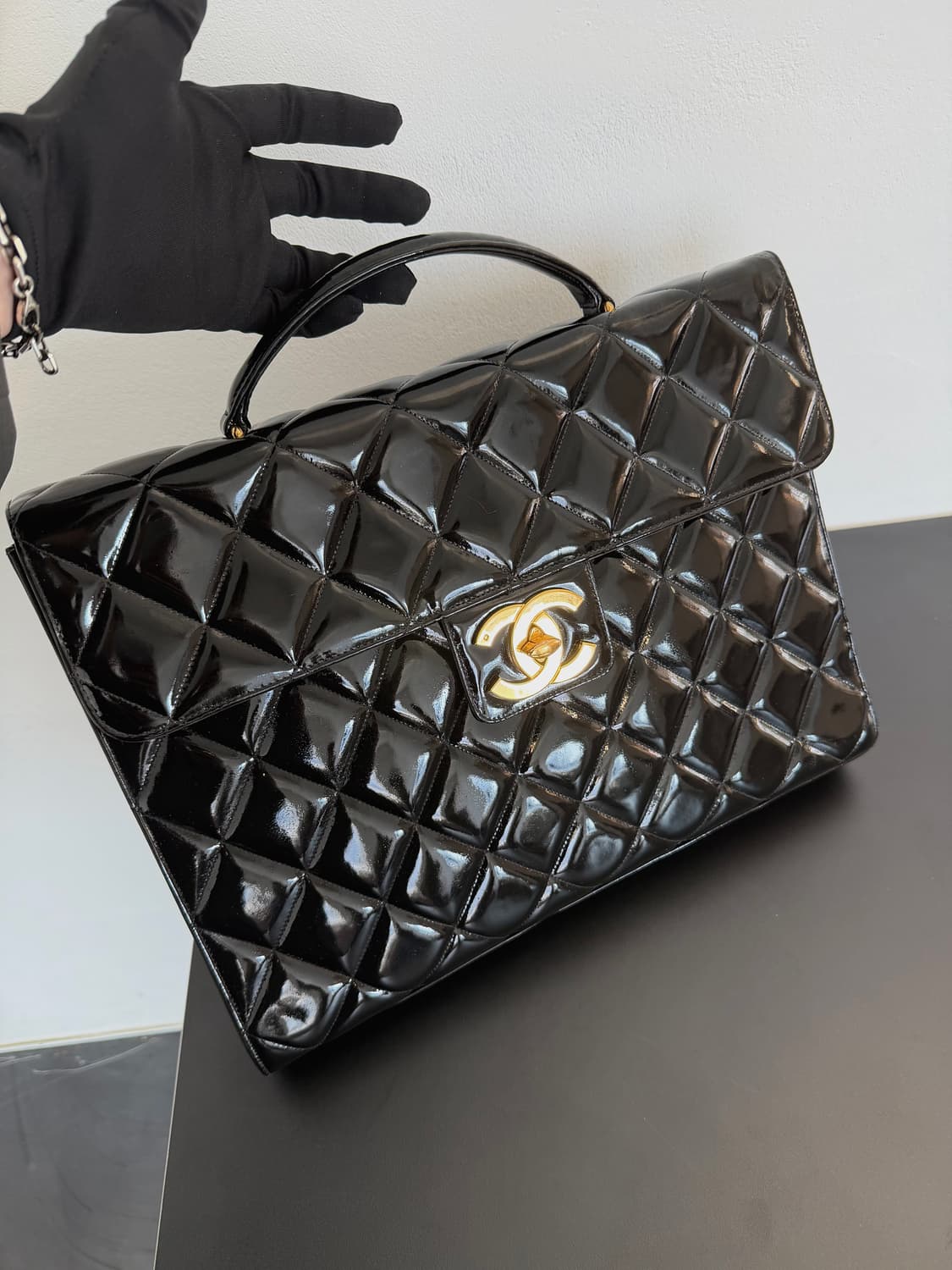 𝘾𝙃𝘼𝙉𝙀𝙇 코코마크 마트라세 브리프케이스 상품이미지4