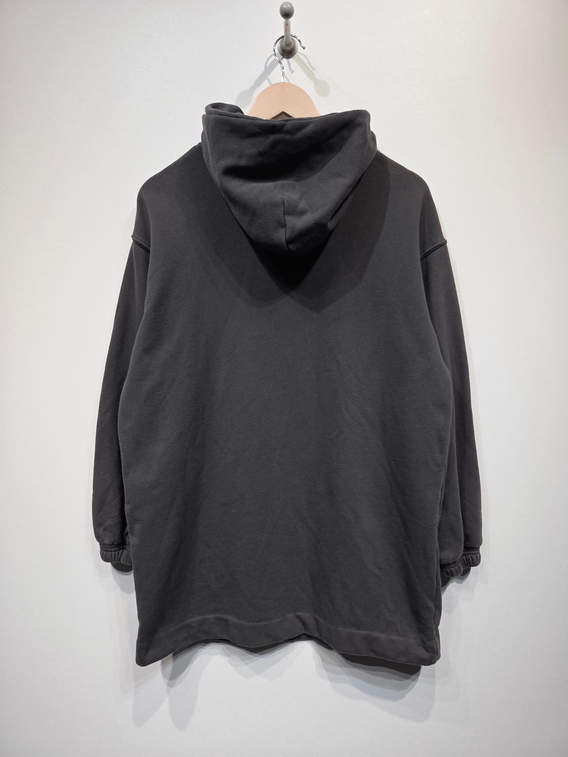 안다르(andar) 소울 풀 오버핏 롱 후드티 상품이미지6