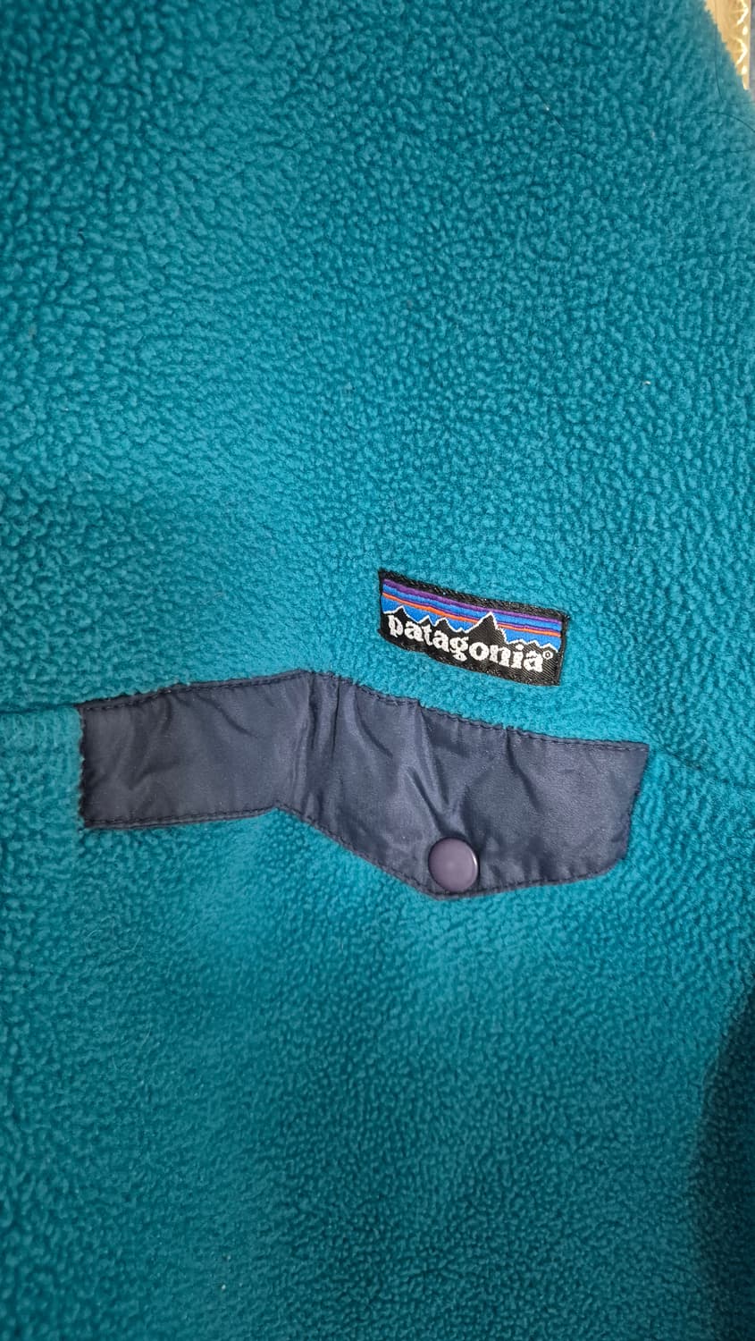 90s USA 파타고니아 신칠라 틸/네이비 상품이미지3