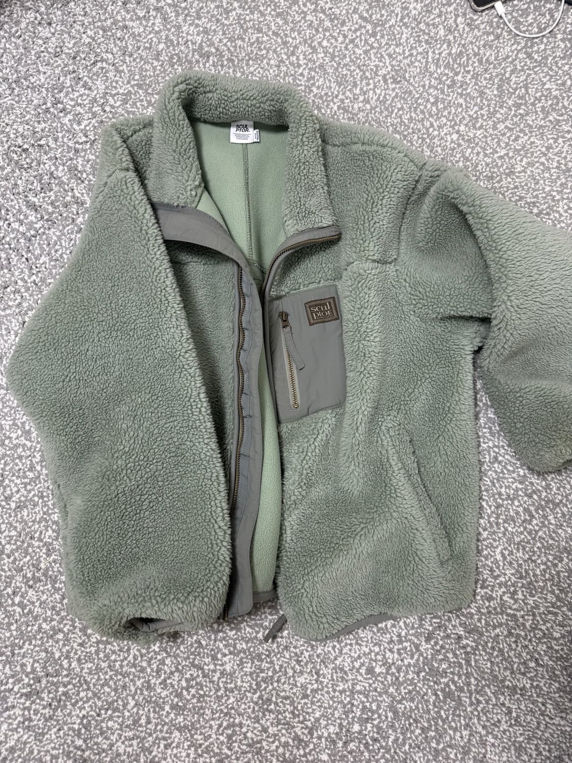 스컬프터 민트 후리스 m 상품이미지1