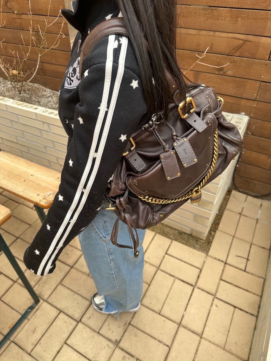 [A 정품] 끌로에 패딩턴백 다크브라운 상품이미지3