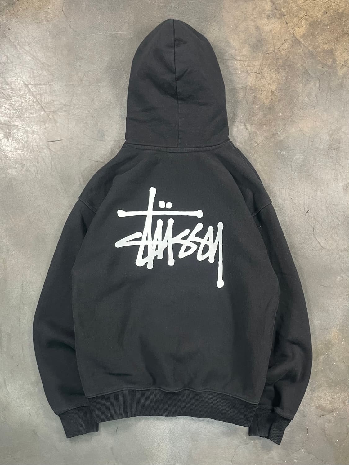 스투시 스탁로고 스웻후드 상품이미지1
