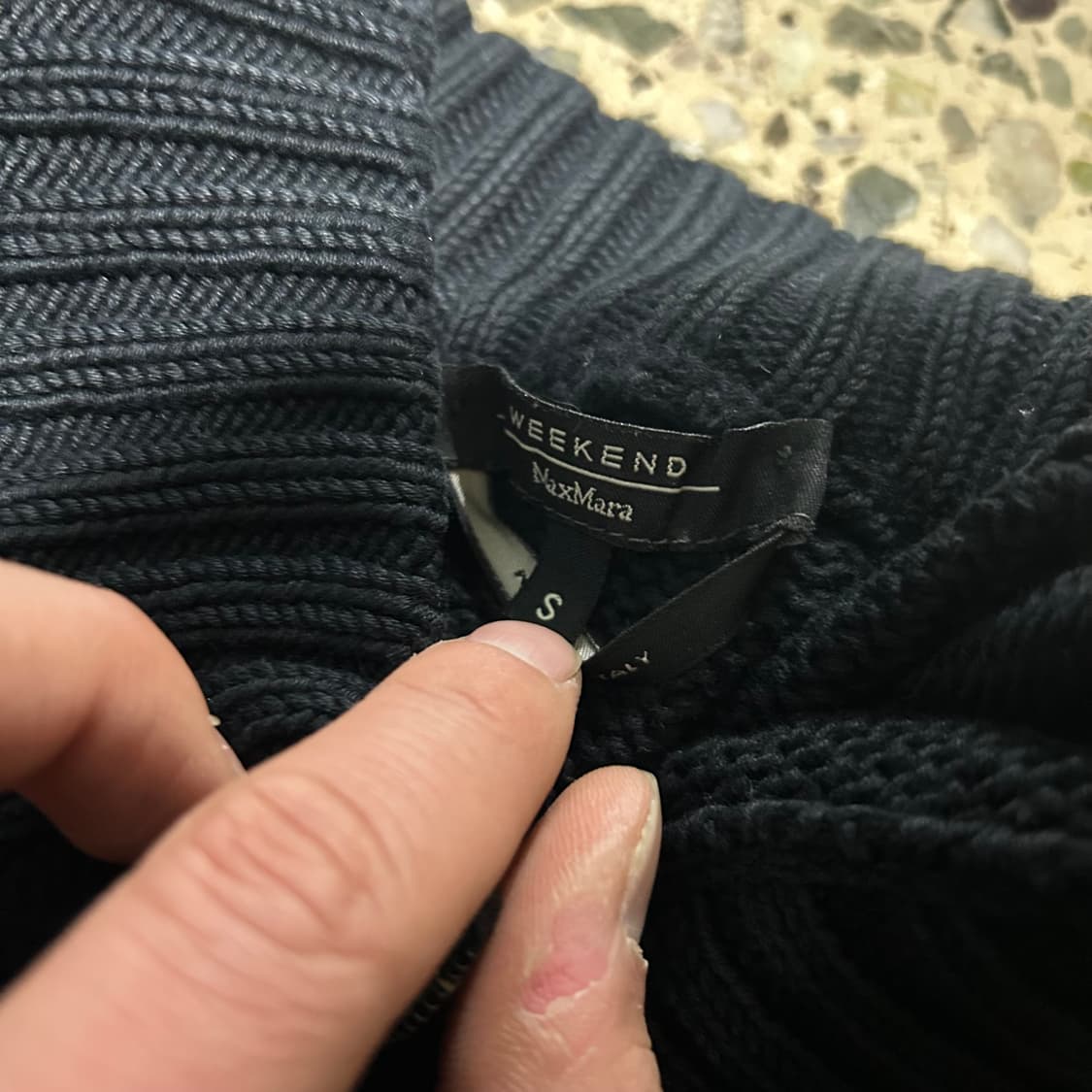 막스마라 위켄드(MaxMara Weekend) 블랙 집업 자켓 상품이미지5