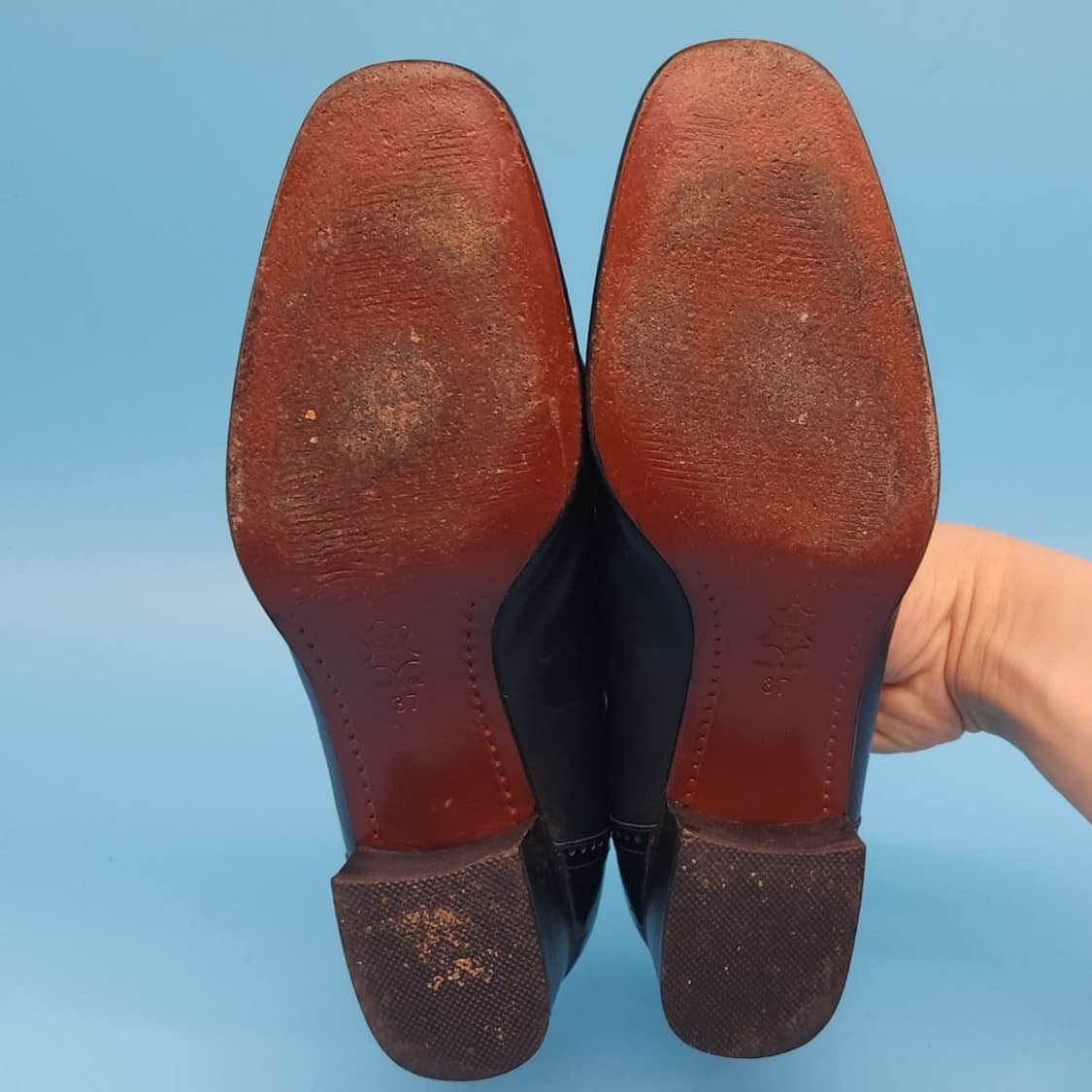 ooo LINEA ELLE 이태리 여성수제화 37 240 굽4 상품이미지3