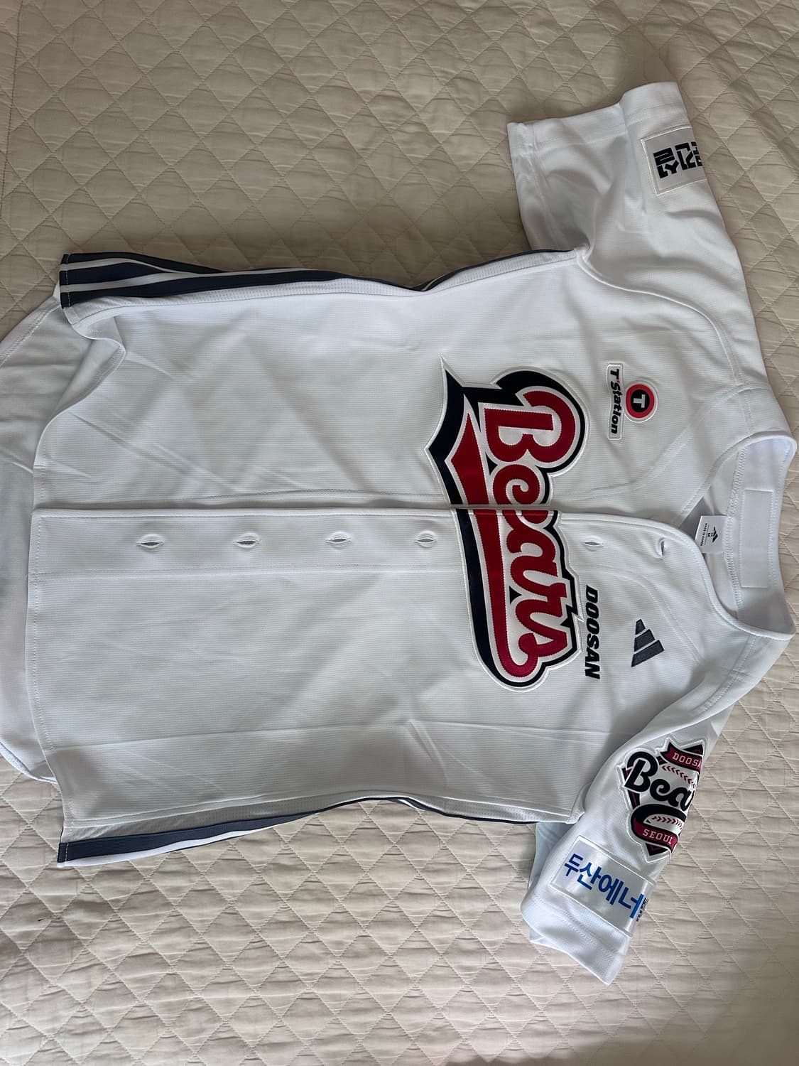 두산 유니폼 아디다스 정수빈 마킹 상품이미지1