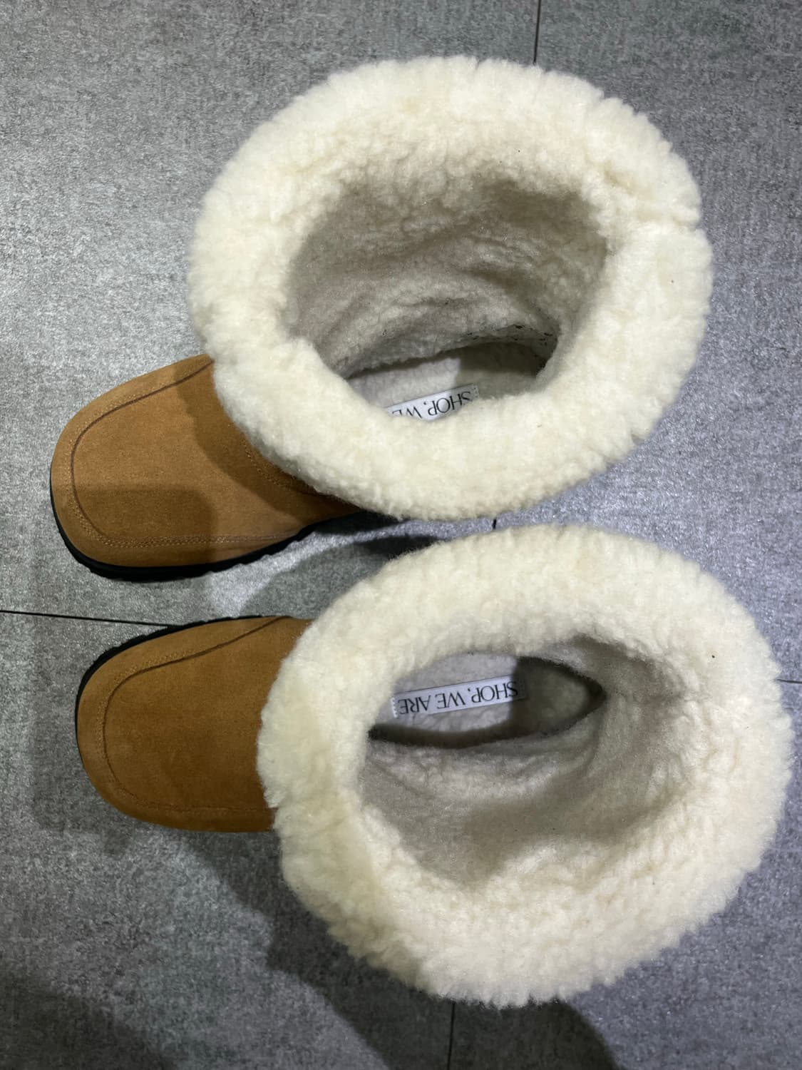 수제화 위아 어그부츠 양모 스웨이드 부츠 마크들리 딥뮤즈 더무이 오소이 상품이미지5