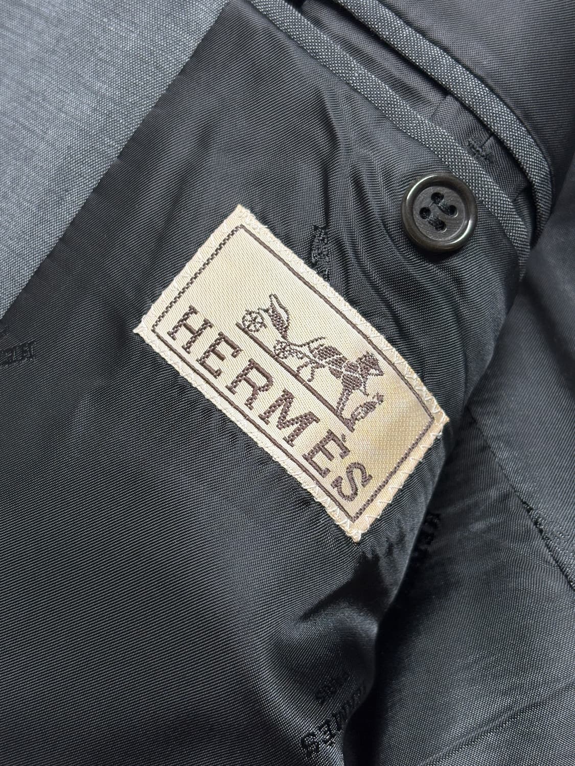 00's 에르메스 울 모헤어 수트/상의 상품이미지4