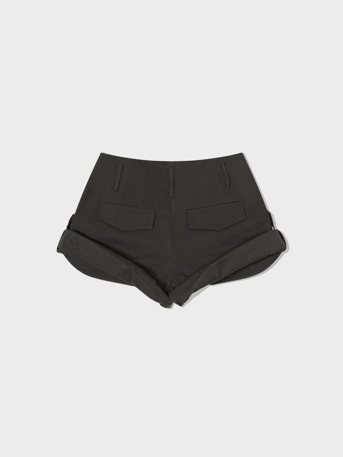 로우클래식 Tuck Point Turn-Up Shorts 차콜(새상품) 상품이미지8
